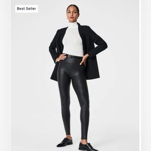 Spanx Faux Leather Leggings
